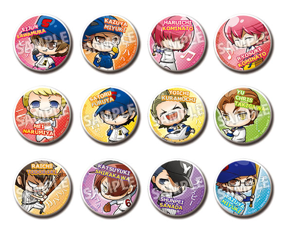 ダイヤのA でふぉめトレーディング缶バッジ2 12個入りBOX[タカラトミーアーツ]《取り寄せ※暫定》