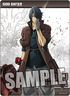 GOD EATER B5クリア下敷き「雨宮 リンドウ」[ブロッコリー]《在庫切れ》