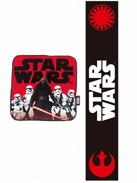 スターウォーズ フォースの覚醒/ ハンドタオル＆マフラータオル セット[イン・ロック]《在庫切れ》