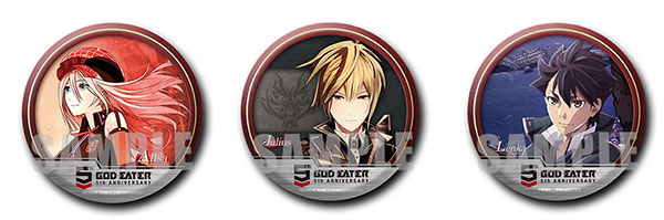 esシリーズnino トレーディングバッジコレクション GOD EATER 5th