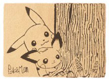 POCKET MONSTERS Sepia graffiti ミニ絨毯(サガラ刺繍) サプライズ[アヴェンジャーズ]《在庫切れ》