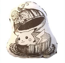 POCKET MONSTERS Sepia graffiti クッションポーチ インザリバー[アヴェンジャーズ]《在庫切れ》