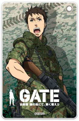 Gate 自衛隊 彼の地にて 斯く戦えり パスケース 伊丹耀司 キャラモード 在庫切れ