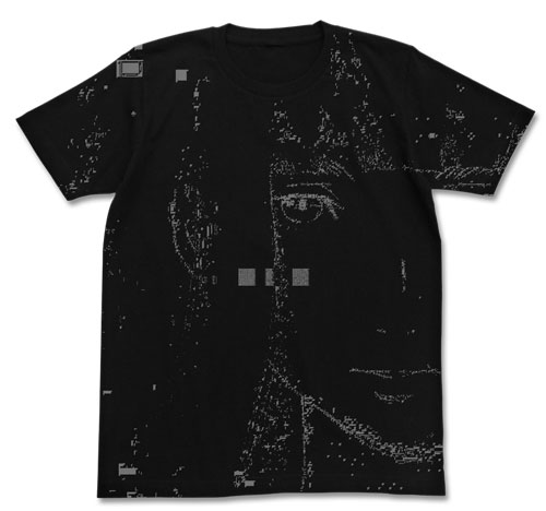 すべてがFになる THE PERFECT INSIDER 真賀田四季オールプリントTシャツ/ブラック-L[コスパ]《在庫切れ》