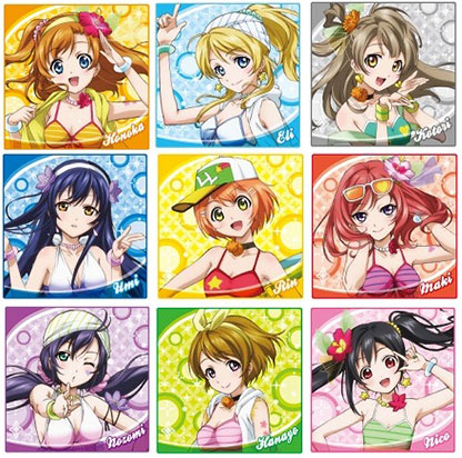ラブライブ！ ミニタオル 夏色えがおで1，2，Jump！ Ver. 9個入りBOX