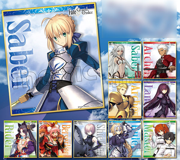 Fate/Grand Order ミニ色紙コレクション 10個入りBOX[ムービック]《在庫切れ》