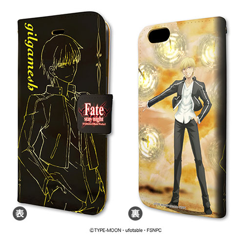 手帳型スマホケース Fate Stay Night 06 ギルガメッシュ Iphone5 5s専用 A3 在庫切れ