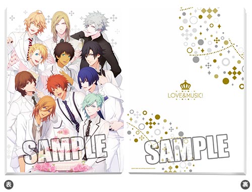 うたの☆プリンスさまっ♪ クリアファイル収納フォルダ「ホワイトスーツVer.」[ブロッコリー]《在庫切れ》