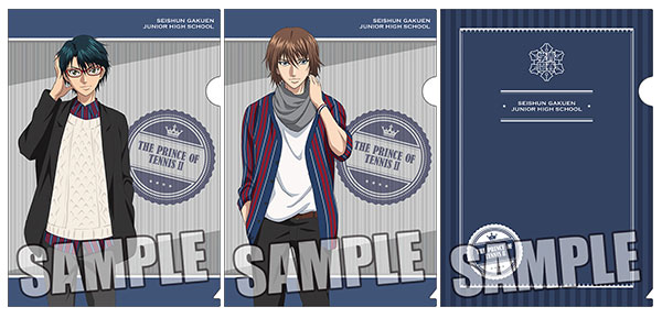 新テニスの王子様 クリアファイル3枚セット「リョーマ＆不二」 pattern