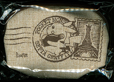 POCKET MONSTERS Sepia graffiti シェルポーチ スタンプ[アヴェンジャーズ]《在庫切れ》