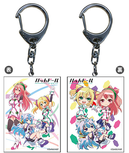 ハッカドール THE あにめ～しょん クリアキューブキーホルダー きゅ～ぼいど[LEXACT]《在庫切れ》