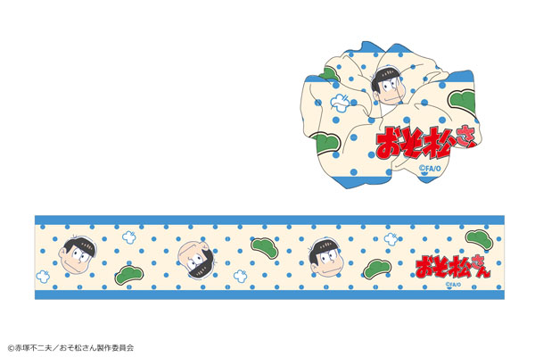 「おそ松さん」シュシュ デザイン02（カラ松）[カナリア]《在庫切れ》