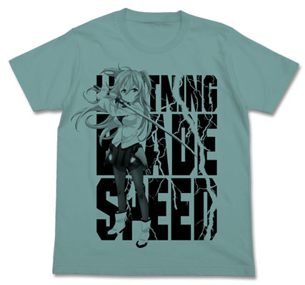 学戦都市アスタリスク 刀藤綺凛Tシャツ/セージブルー-L[コスパ]《在庫切れ》