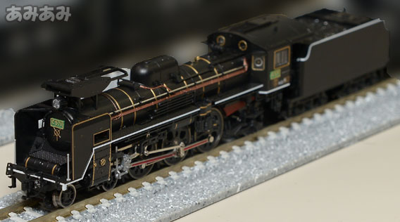 TOMIX JR C57形蒸気機関車 1号機 ロッド赤入-
