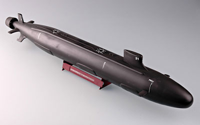 1/144 米海軍 SSN-21 攻撃型潜水艦シーウルフ プラモデル（再販