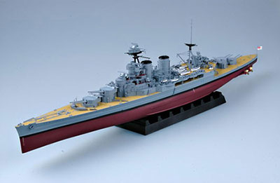 1/350 イギリス海軍 巡洋戦艦 フッド プラモデル（再販 