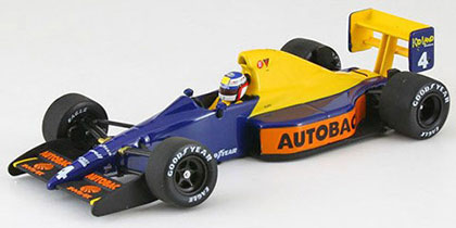 1/43 ティレル018フォード#4 ジャンアレジ　US GP 1990 1990 アメリカGP 2位 ティレル 018 #4 | エイトプリンのミニカー