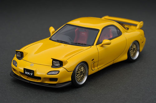 1/43 Mazda RX-7 (FD3S) Type RS Yellow ※BBS LM Type Wheel