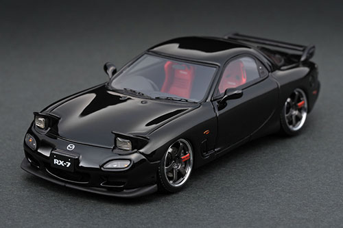1/43 Mazda RX-7 (FD3S) Type RS Black ※TE37 Type Wheel 