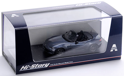 1/43 MAZDA ROADSTER (2015) メテオグレーマイカ[ハイストーリー