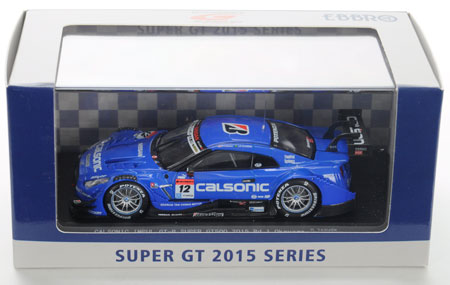 1/43 CALSONIC IMPUL GT-R SUPER GT500 2015 Rd.1 Okayama No.12 BLUE