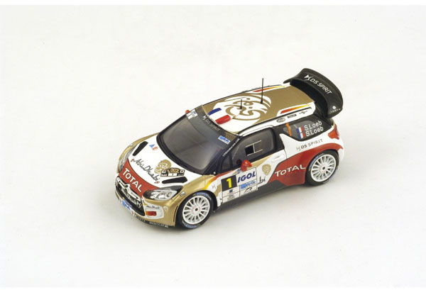 Vehicles Rally Car 1:43 Scale Spark CITROEN DS3 WRC