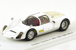 1/43 Porsche Carrera 6(906-120) 1966 White≪限定品≫[スパーク