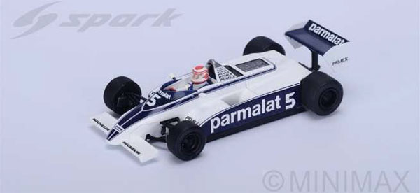 1/43 Brabham BT49C No.5 Winner Argentina GP 1981 Nelson Piquet[スパーク]《在庫切れ》