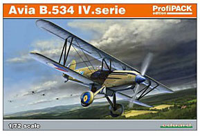 1/72 エデュアルド ロイヤルクラス アビア B.534 4機セット 1/72 エデュアルド ロイヤルクラス アビア B.534 4機セット Avia