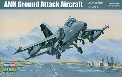 1/48 エアクラフト AMX 攻撃機 プラモデル[ホビーボス]《在庫切れ》