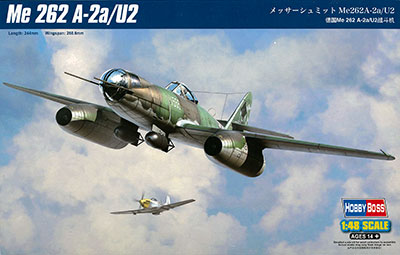 1/48 エアクラフト メッサーシュミット Me262A-2a/U2 プラモデル