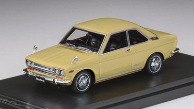 1/43 ダットサン ブルーバード 1600SSS(KP510) ヒューストンイエロー