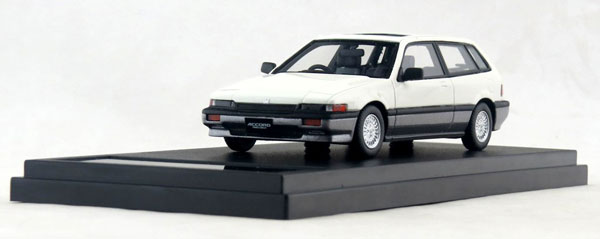 1/43 Honda ACCORD AERO DECK (1985) ホワイト/ガンメタル[ハイストーリー]《在庫切れ》