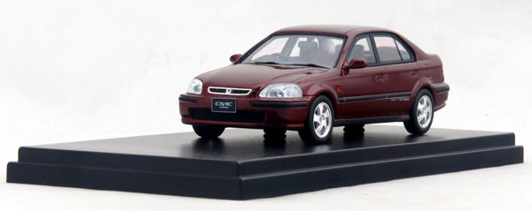 1/43 Honda CIVIC FERIO Si・II(1996)マタドールレッド・パール[ハイストーリー]《在庫切れ》