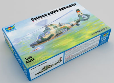 1/35 中国軍 Z-9WA 戦闘ヘリコプター プラモデル[トランペッターモデル