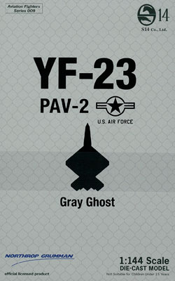 アヴィエーションファイターズ 1/144 Vol.009 YF-23 PAV-2 Gray Ghost