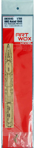 1/700 英海軍軽巡 ナイアド 1940用木製甲板 1/700 英海軍軽巡 ナイアド 1940用木製甲板