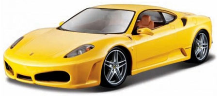 1/24 フェラーリ F430(イエロー)[ブラゴ]《在庫切れ》
