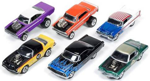 ジョニーライトニング6種セット Johnny Lightning Street Freaks R1-B 6種セットアソート[Johnny