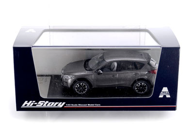 1/43 MAZDA CX-5 (2015) チタニウムフラッシュマイカ[ハイストーリー]《在庫切れ》