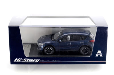 1/43 MAZDA CX-5 (2015) ディープクリスタルブルーマイカ[ハイ