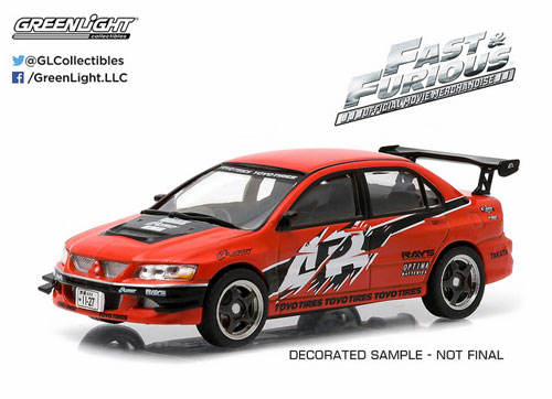 JOY RIDE 1/18 FAST&FURIOUS 3 MITSUBISHI LANCER EVOLUTION Ⅶ ワイルドスピード×3 TOKYO  良かれ