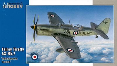 1/48 英・フェアリー・ファイアフライAS Mk.7対潜哨戒型 プラモデル（再販）[スペシャルホビー]《在庫切れ》