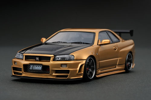 1/43 Nismo R34 GT-R Z-tune Gold[イグニッションモデル]《在庫切れ》