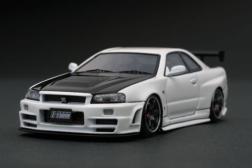 1/43 Nismo R34 GT-R Z-tune White[イグニッションモデル]《在庫切れ》