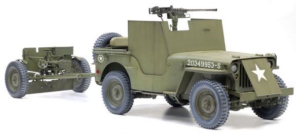 1/6 WW.II アメリカ陸軍 1/4トン 4x4 小型軍用車 装甲バージョン（再販 