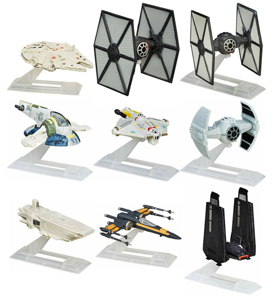 スター・ウォーズフォースの覚醒 ダイキャストビークル アソート3 12個入りアソート[タカラトミー]《在庫切れ》