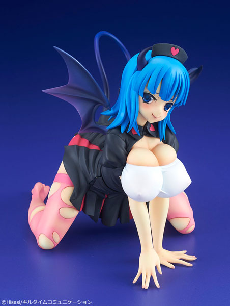 【中古】(本体B/箱B)献血悪魔 赤音 BlackDevil ver. 1/5 完成品フィギュア[Q-six]《発売済・在庫品》