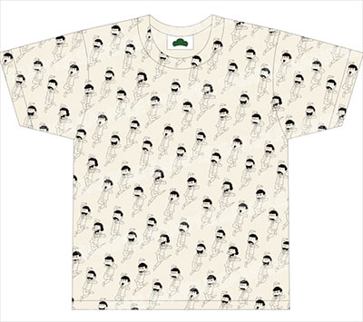 おそ松さん シェー柄Tシャツ クリーム L[エイベックス]《在庫切れ》