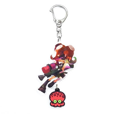 AmiAmi [Character & Hobby Shop] | Splatoon - Ikasu Acrylic Keychain w ...